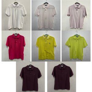 FINAL DROP🚨 BUNDLE OF 8 STONE ISLAND Cotton Blend Slim Fit Polo Shirts